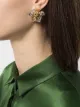 Image 2 of Versace crystal-embellished Medusa clip-on earrings