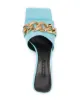 Versace chain-link low-heel mules