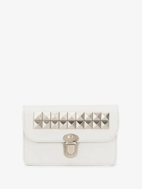 Comme Des Garçons Wallet portefeuille en cuir à détails de clous