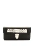 Comme Des Garçons Wallet studded leather wallet - Black