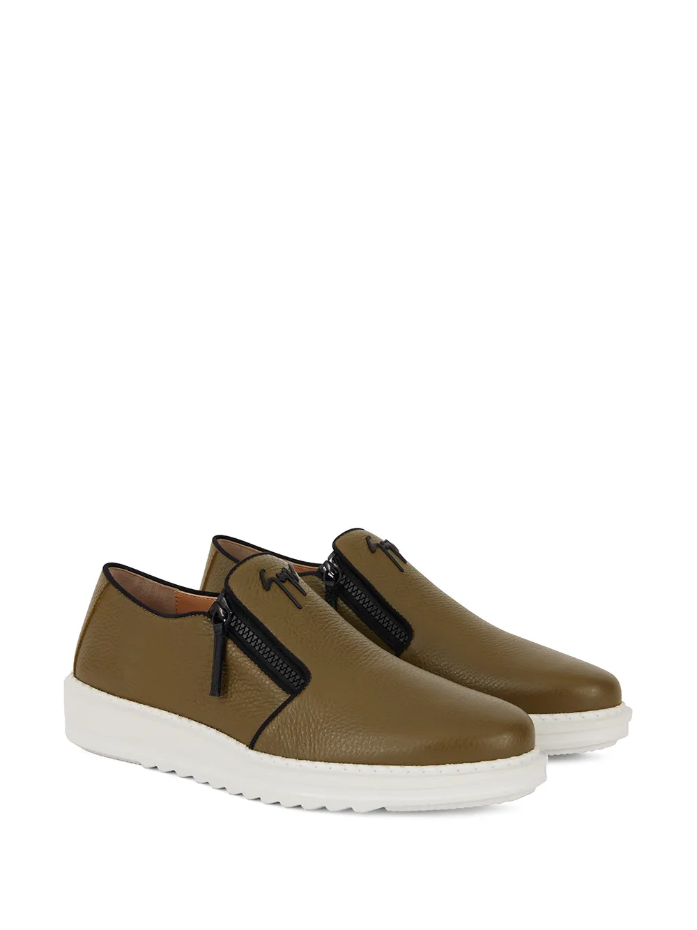 Giuseppe Zanotti Dawson slip-on sneakers - Beige