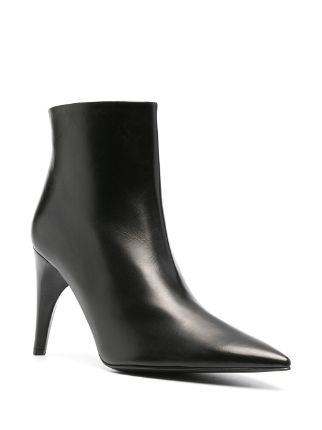 95mm pointed-toe ankle boots展示图