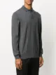 Emporio Armani embroidered logo polo shirt