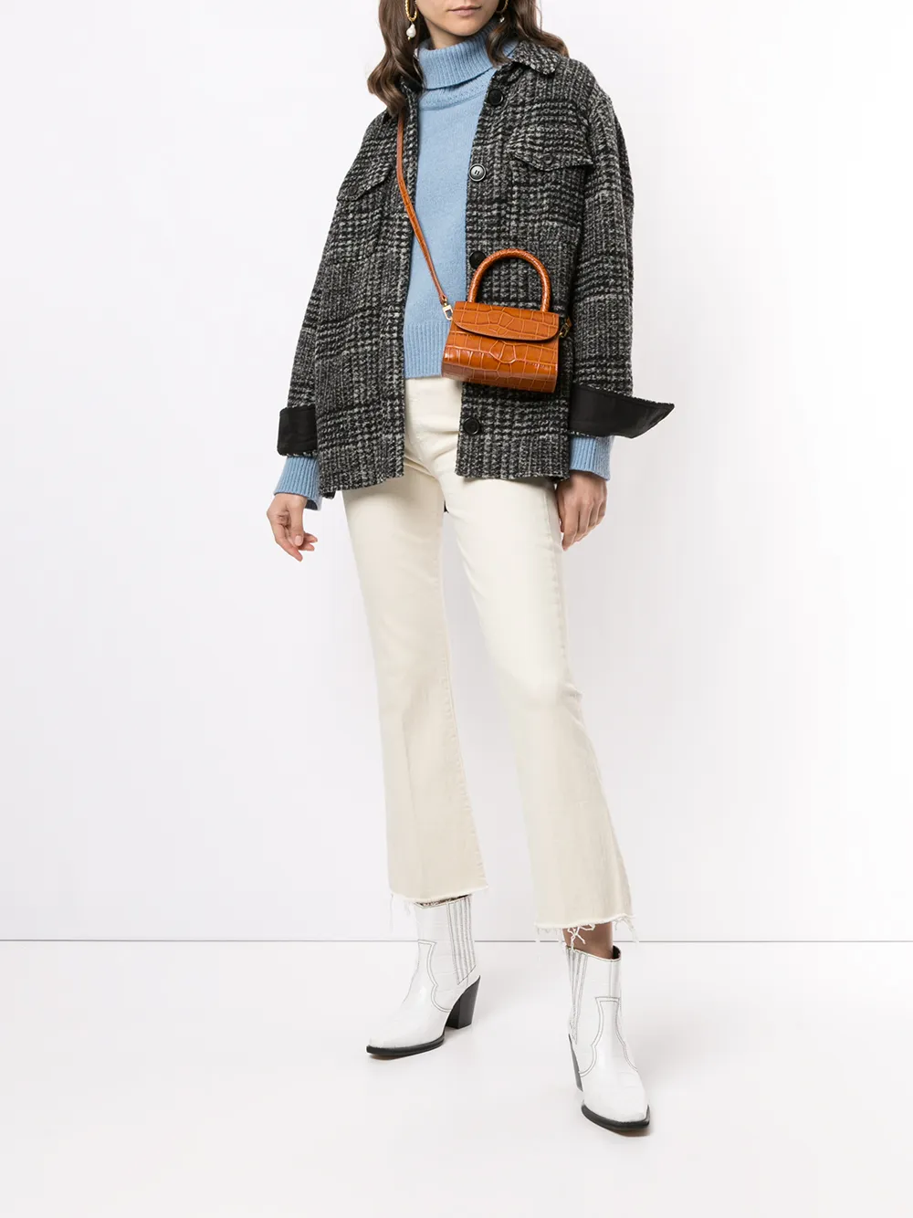 MOTHER Bootcut jeans - Beige