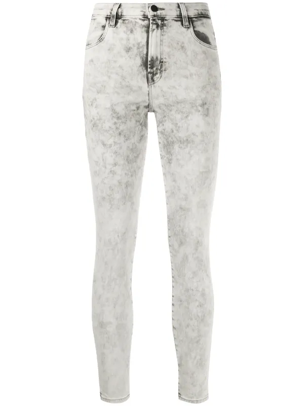 acid wash gray jeans