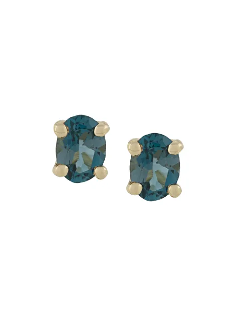 Wouters & Hendrix Gold 18kt yellow gold topaz Charleston Chapters stud earrings