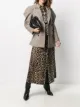 Image 2 of Wandering padded shoulder pinstriped blazer