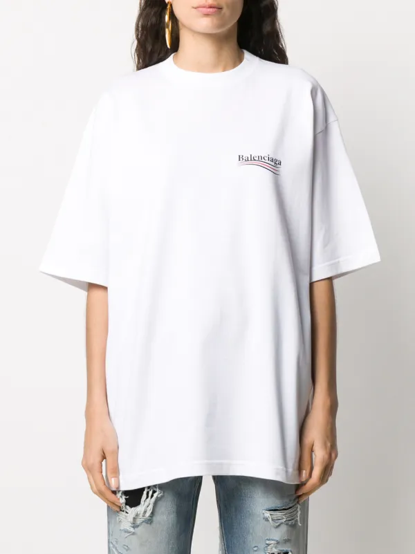 Balenciaga バレンシアガ ロゴ Tシャツ - FARFETCH