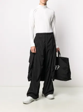 wide leg hoodie trousers展示图