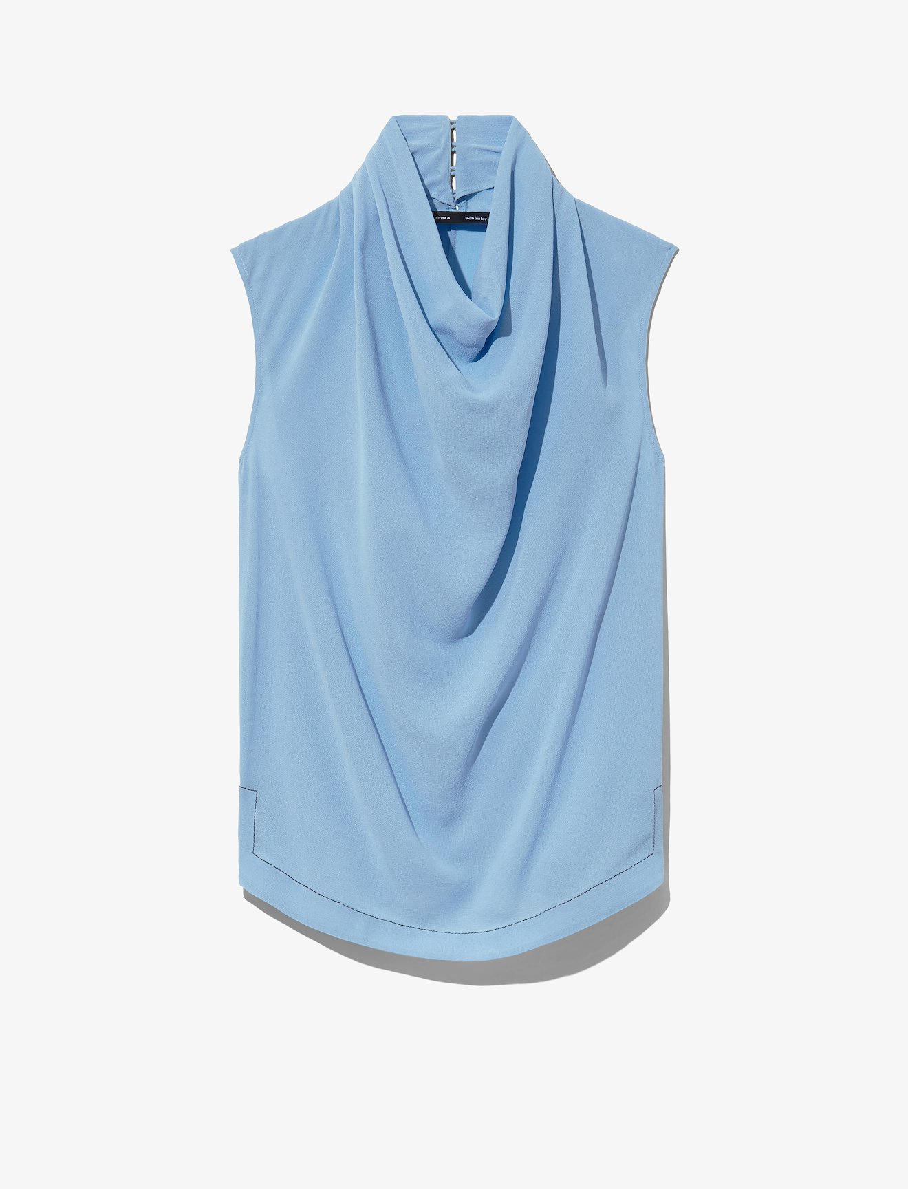 Crepe Georgette Cowl Neck Top #4
