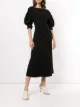 Image 2 of Proenza Schouler contrast stitching detail midi dress