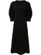 Image 1 of Proenza Schouler contrast stitching detail midi dress