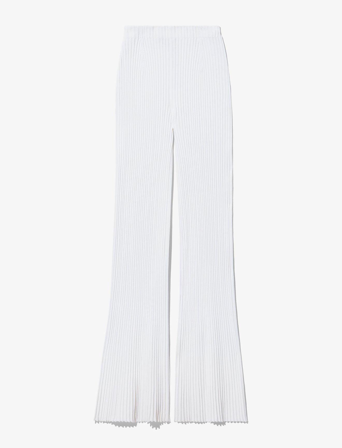 Rib Knit Cropped Pants #3
