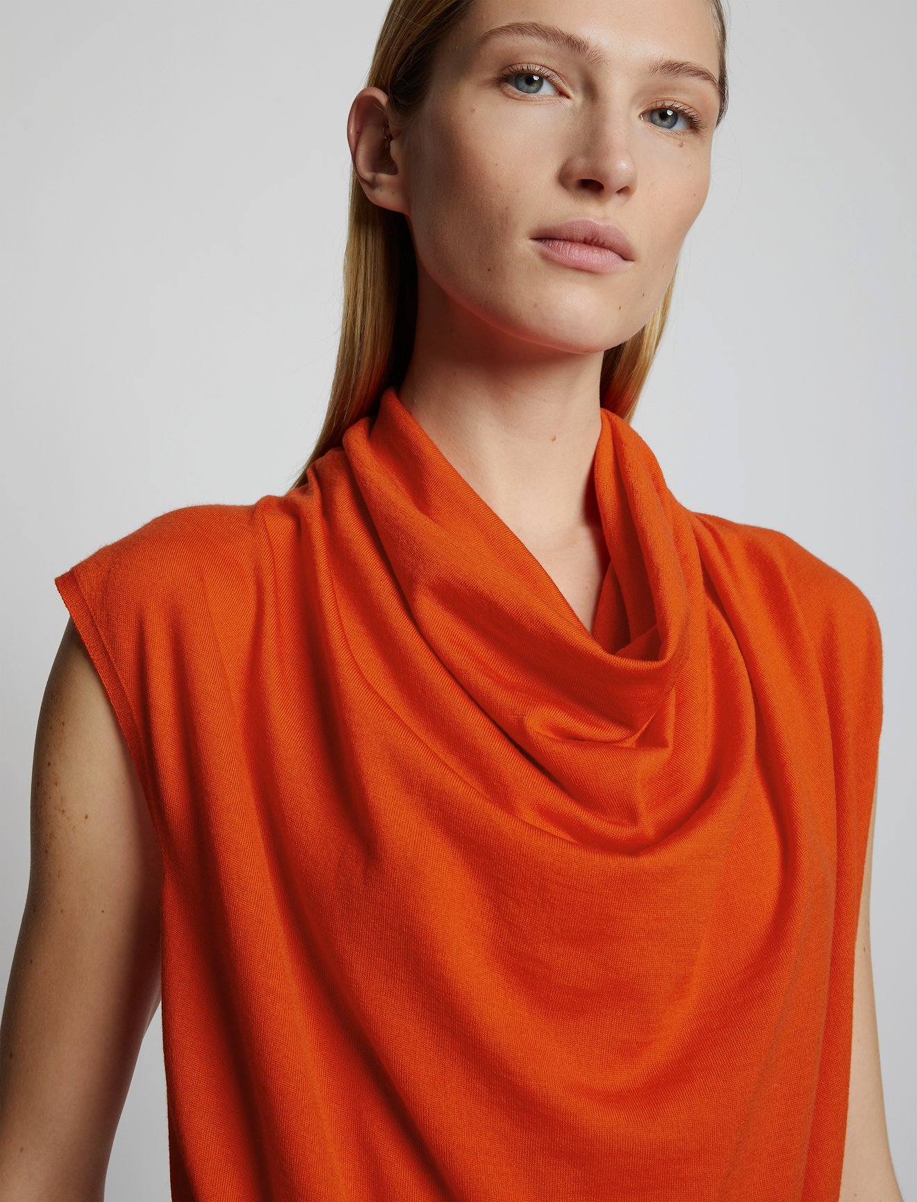 Eco Merino Cowl Neck Top #3