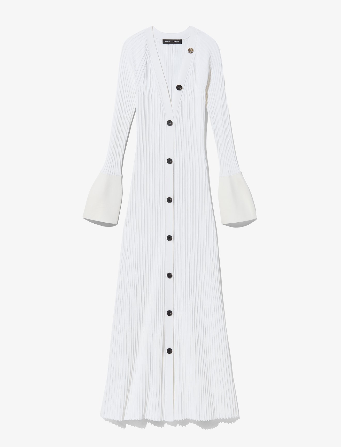 Rib Knit Cardigan Dress #4