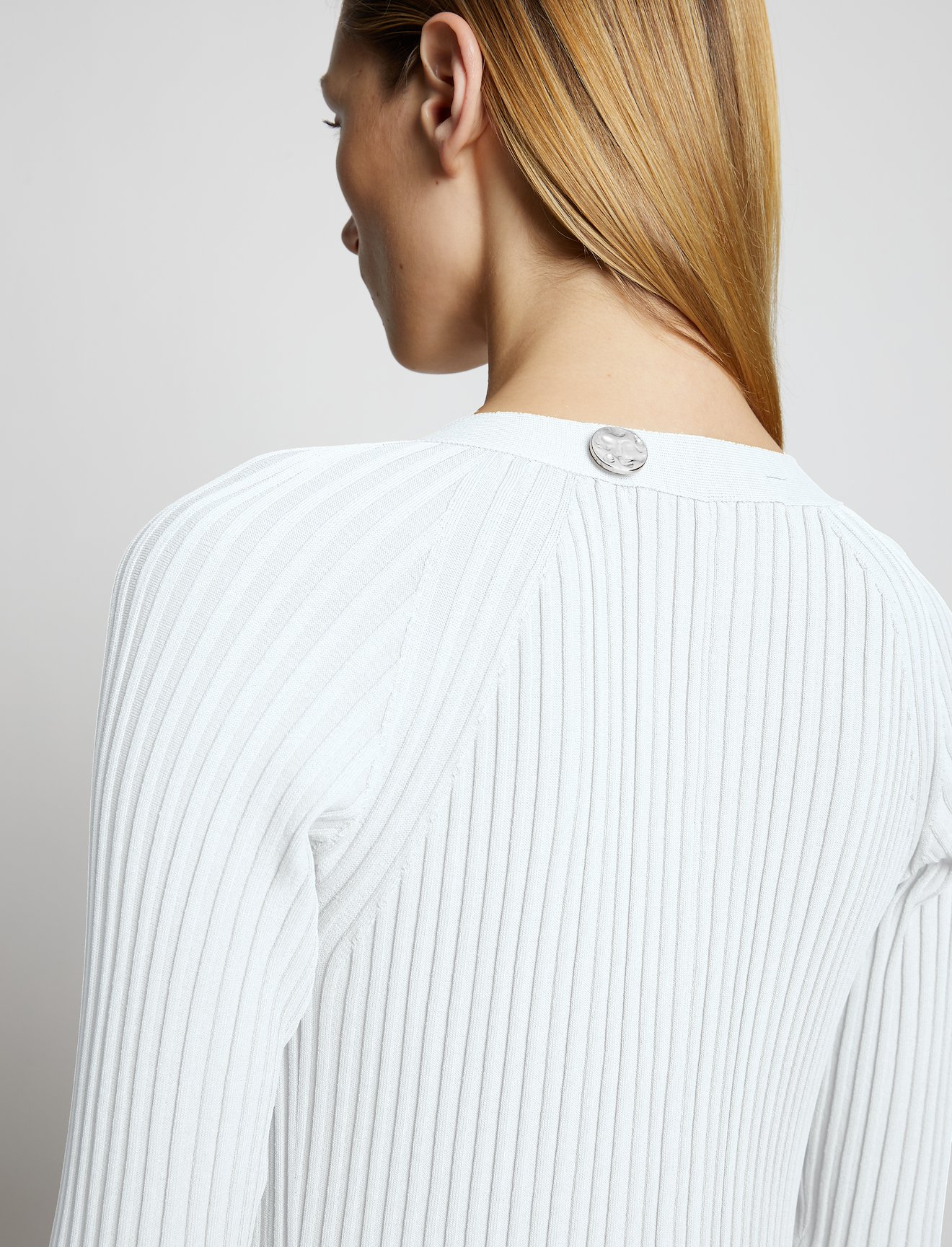 Rib Knit Cardigan Dress #3