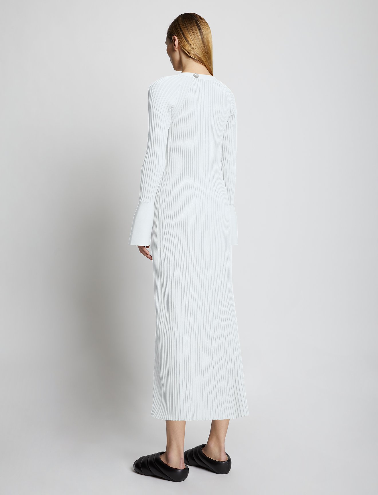 Rib Knit Cardigan Dress #2