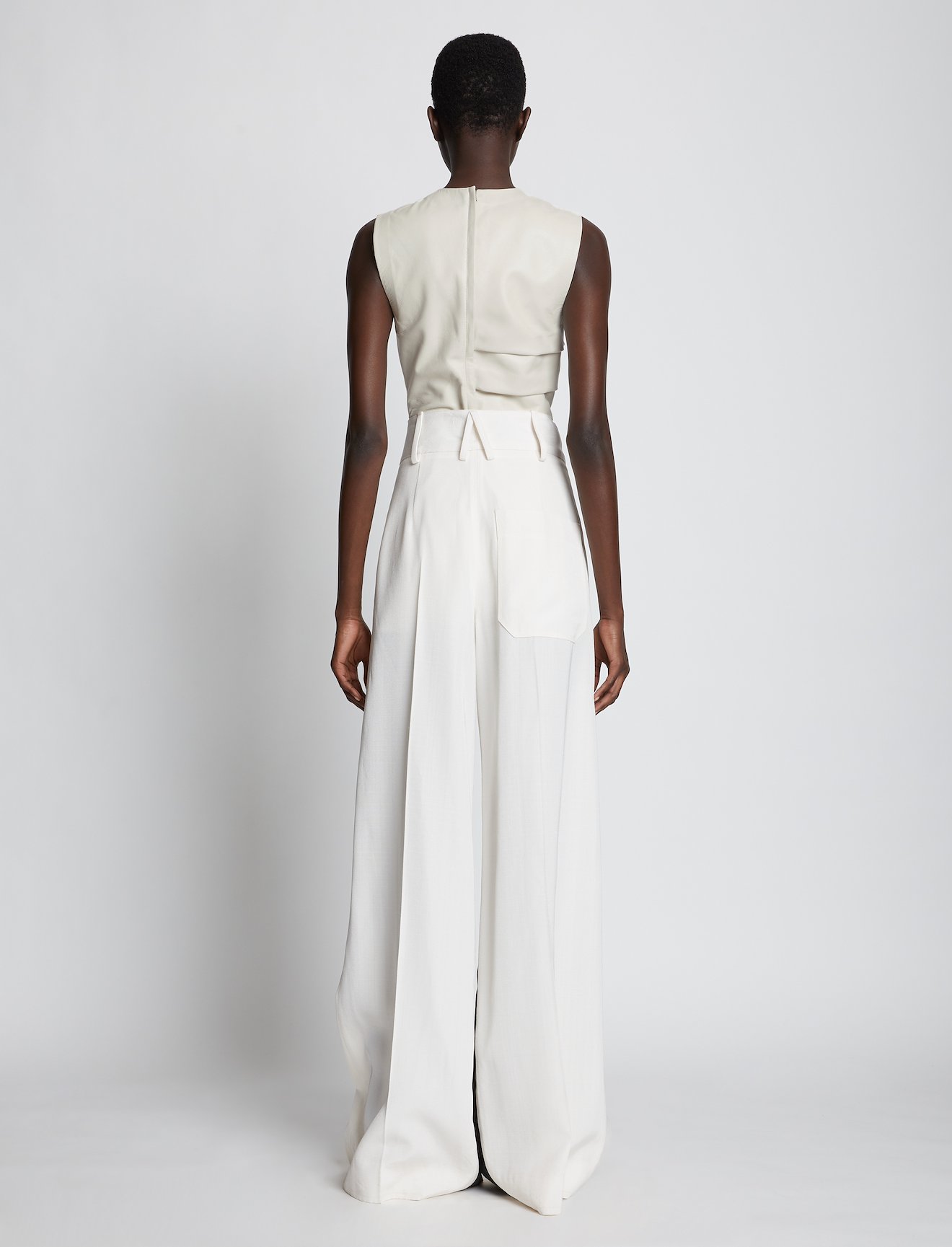 Paneled Leather Top #2