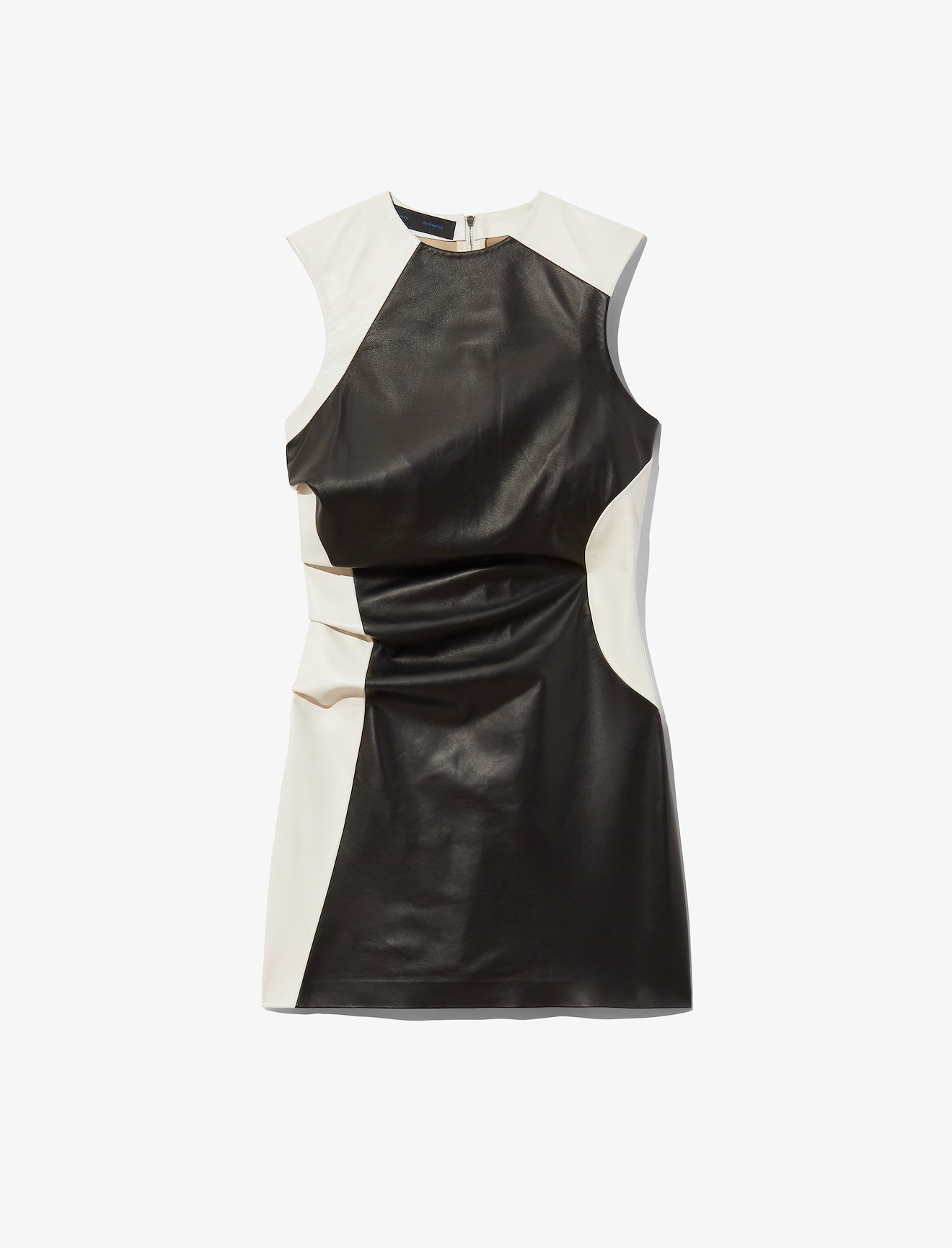 Paneled Leather Top #4