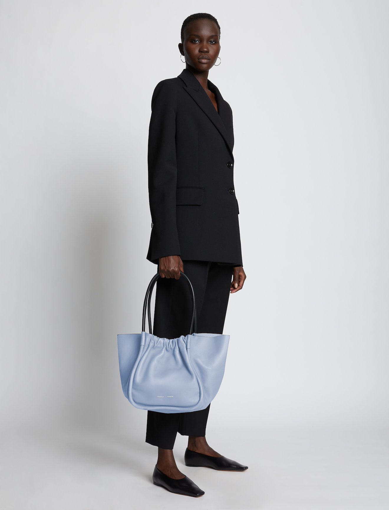 Large Ruched Tote #2