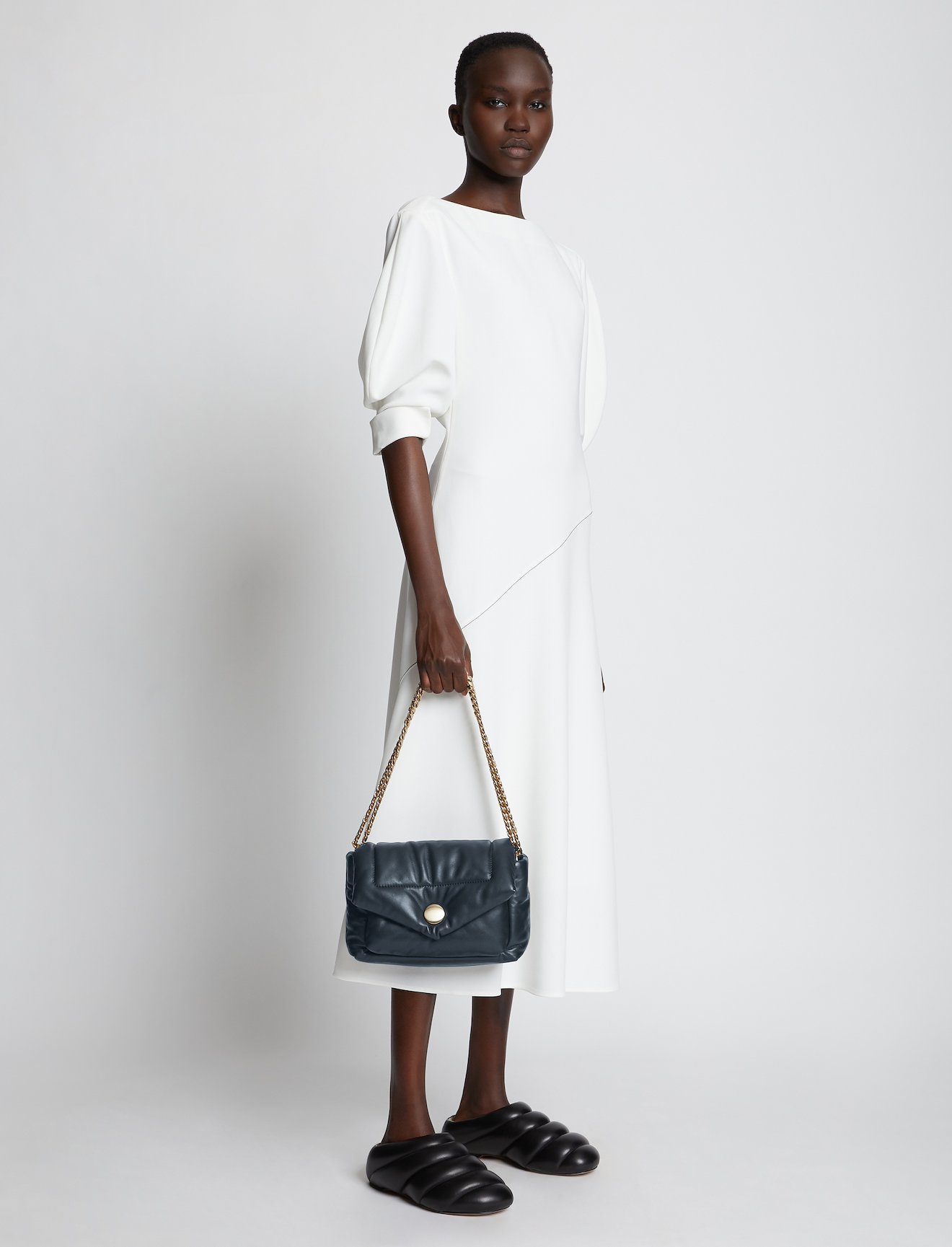 PS Harris Bag in navy blue | Proenza Schouler