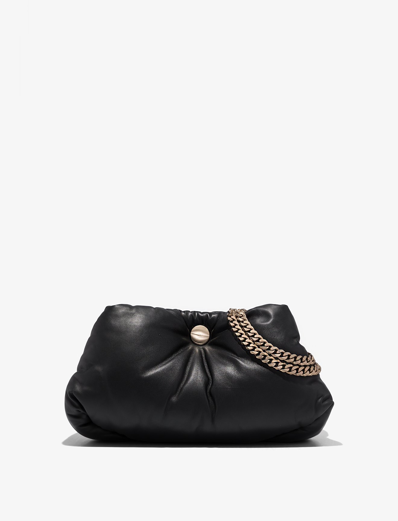 Puffy Chain Tobo Bag in black | Proenza Schouler