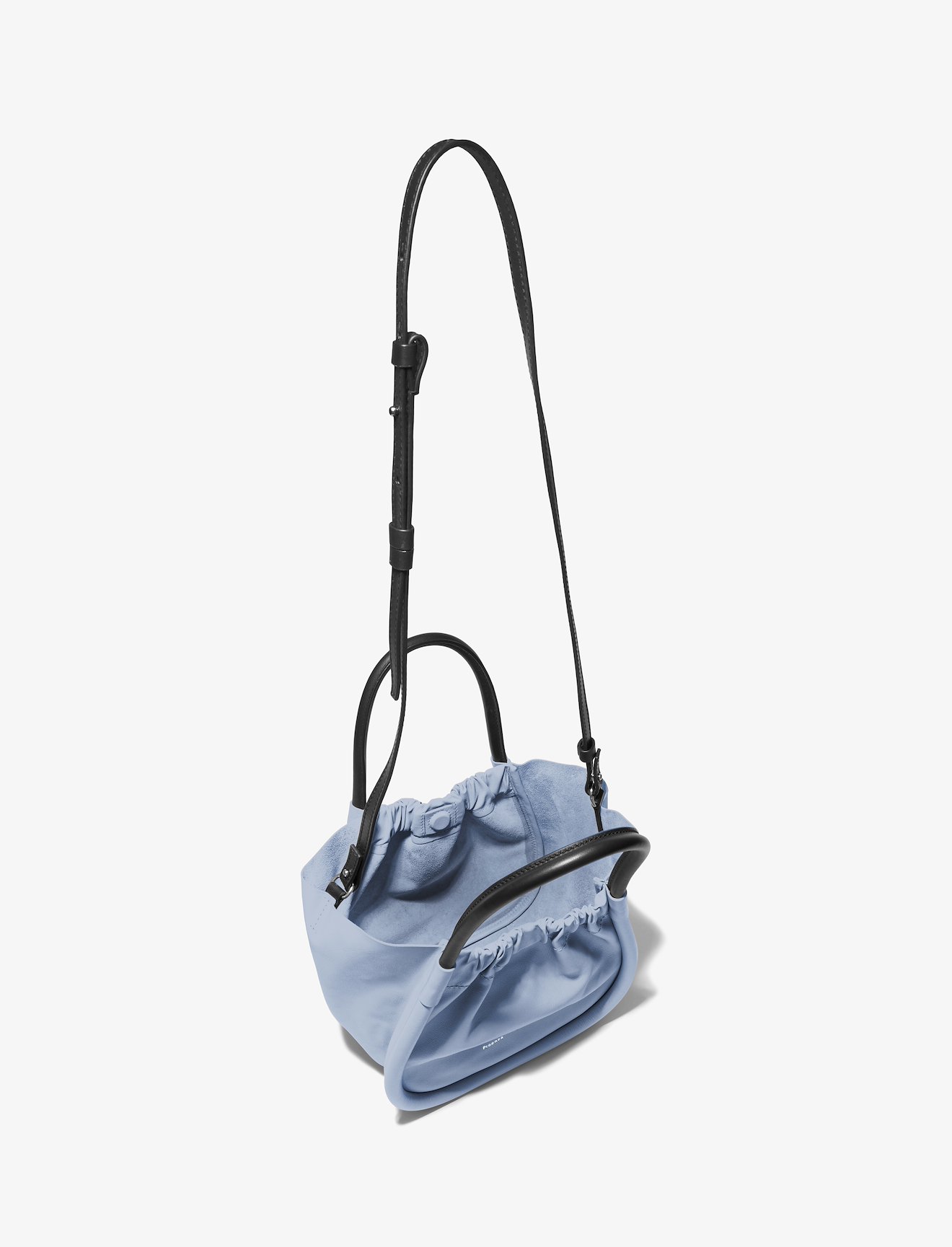 Small Ruched Crossbody Tote #4