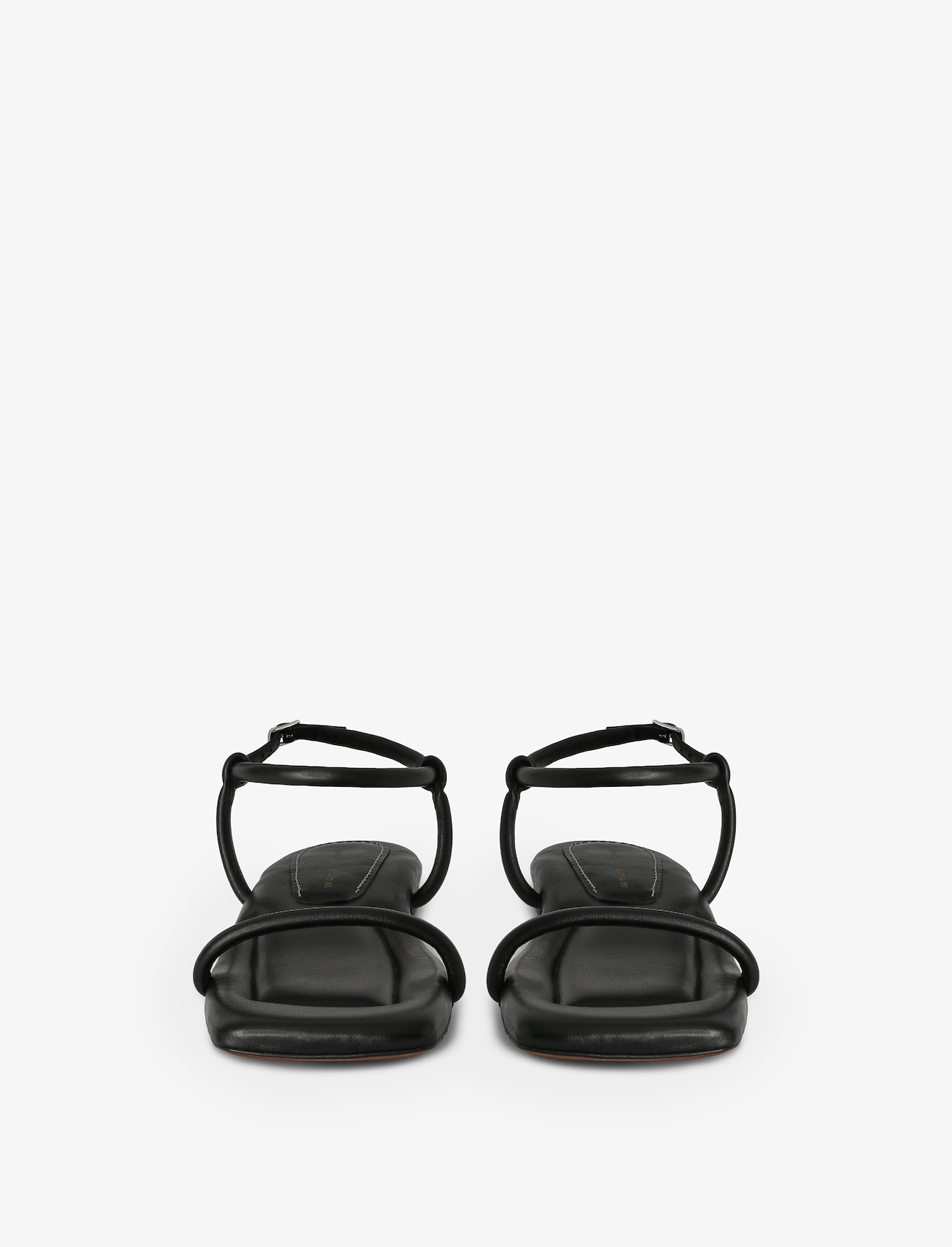 Square Padded Chain Sandals #1