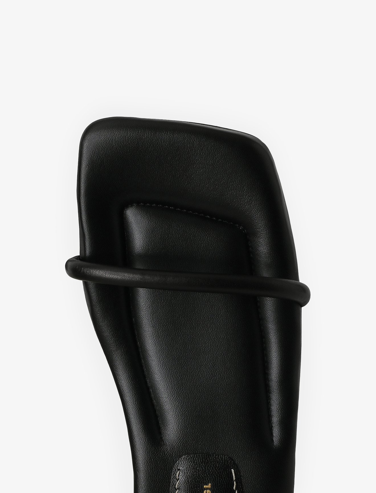 Square Padded Chain Sandals #3