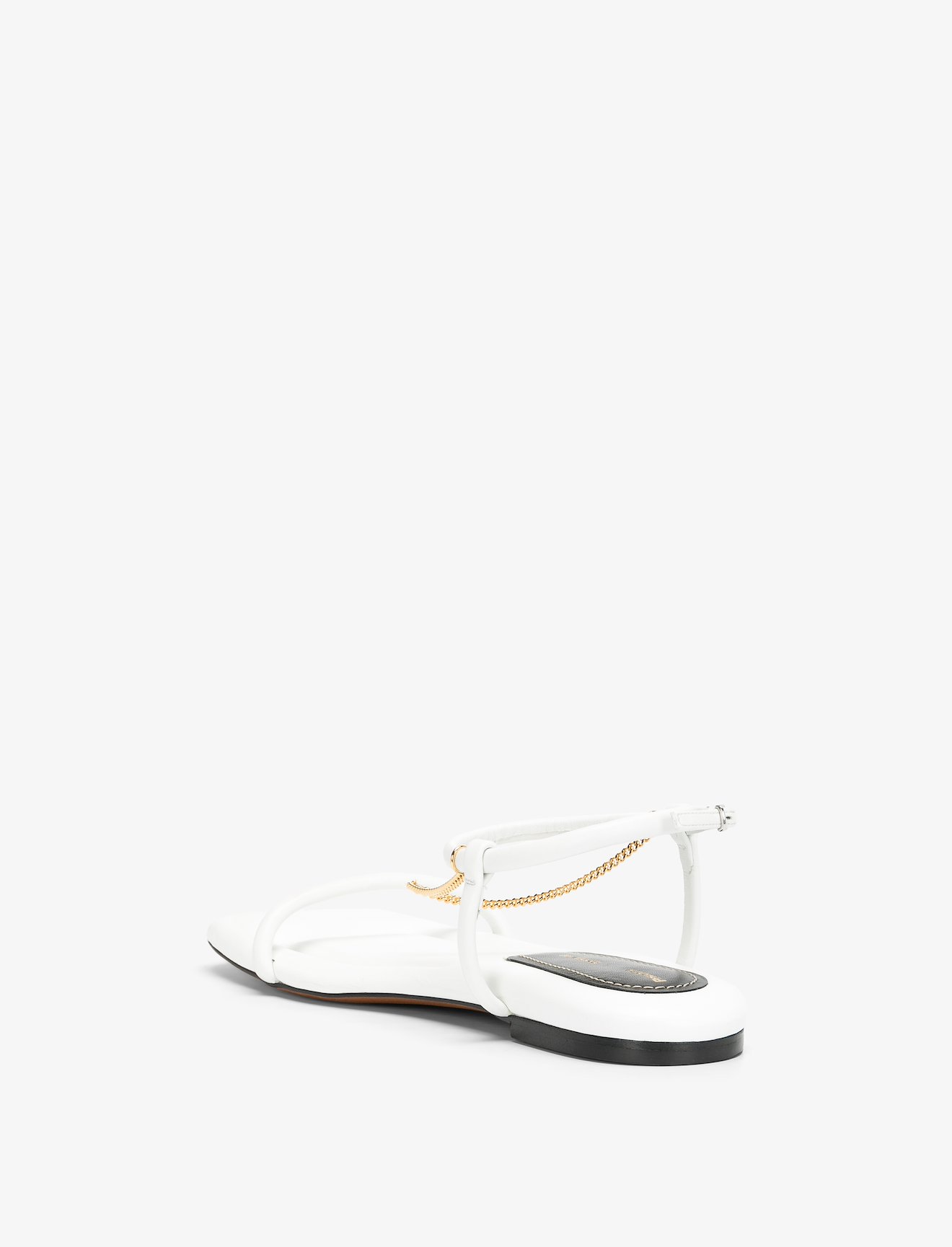 Square Padded Chain Sandals #2
