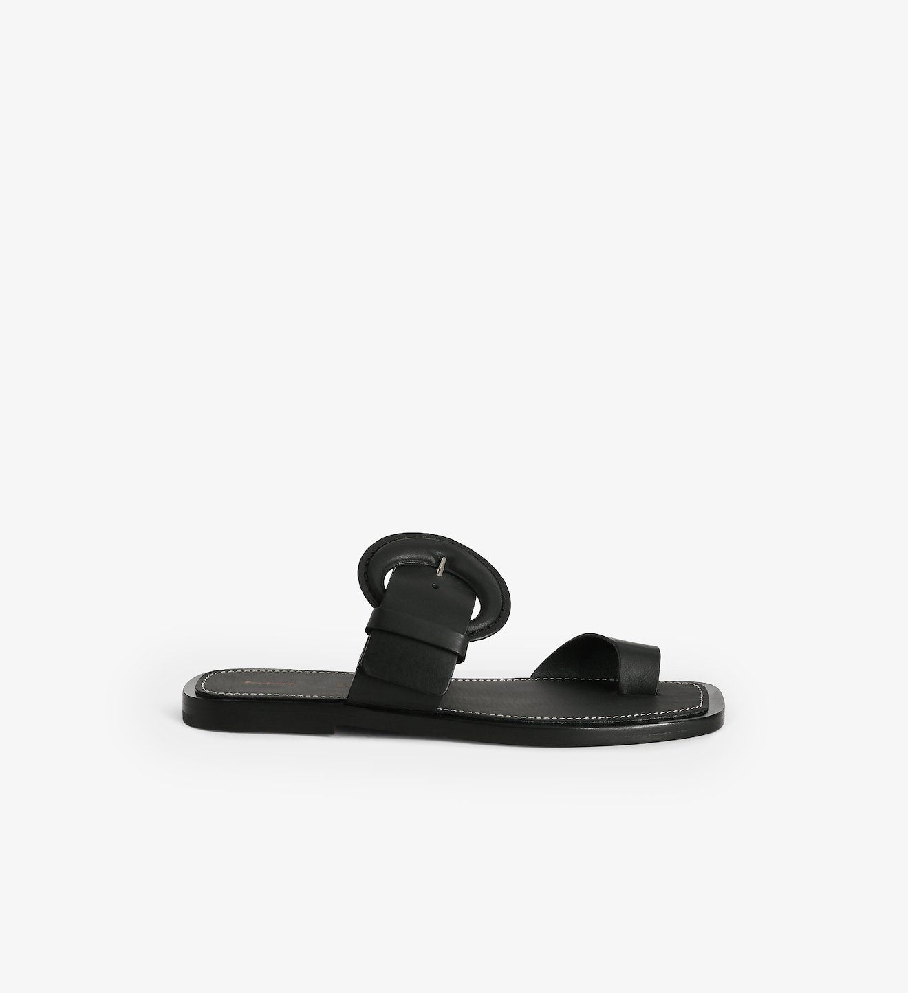 Buckle Toe Ring Slides