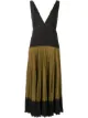 Image 1 of Proenza Schouler White Label colour-block pleated dress