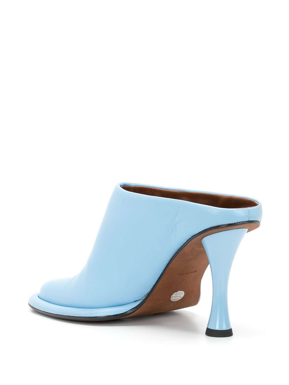 Shop Proenza Schouler 90mm Pipe Mules In Blau