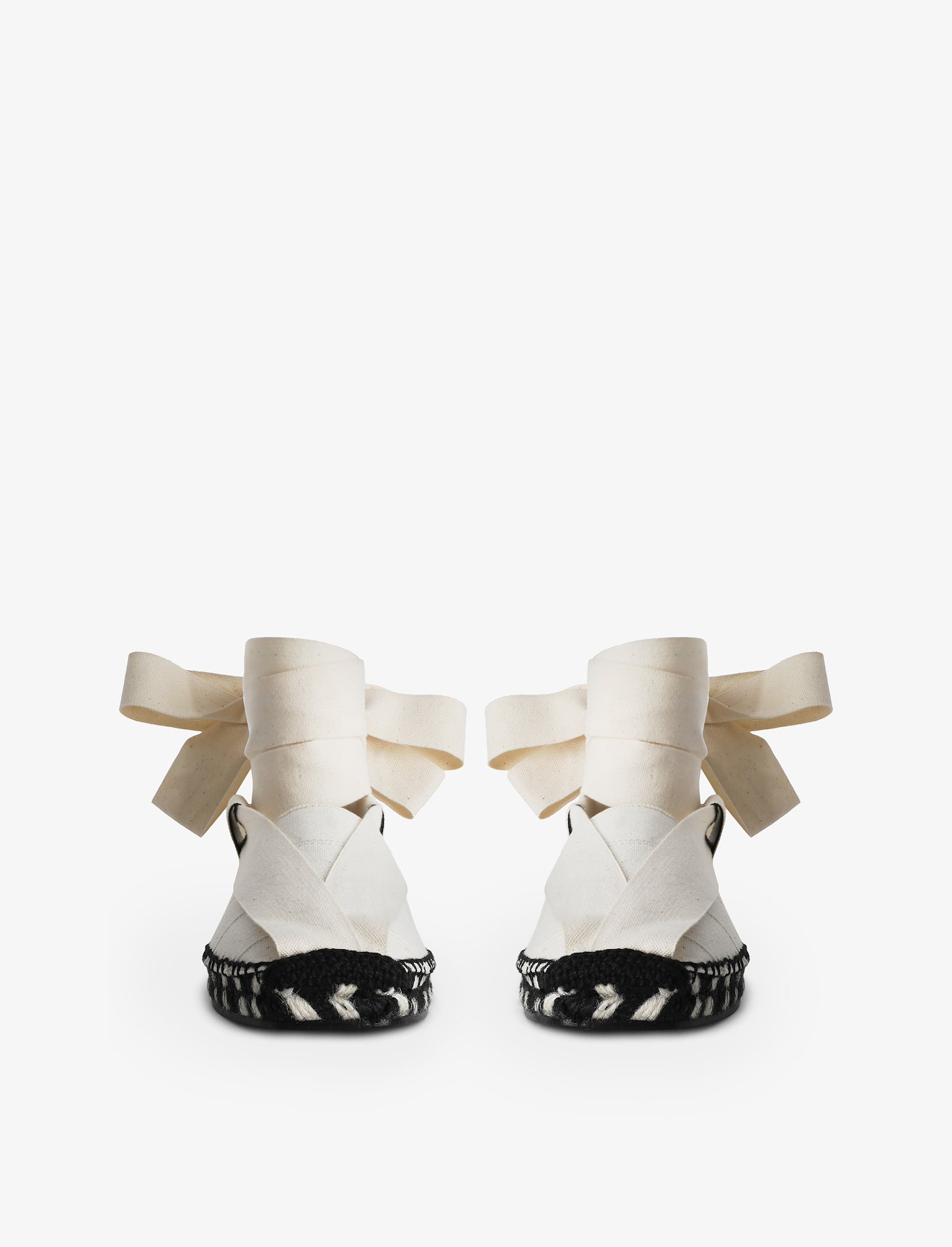 Espadrille Ankle Wrap Slippers #1