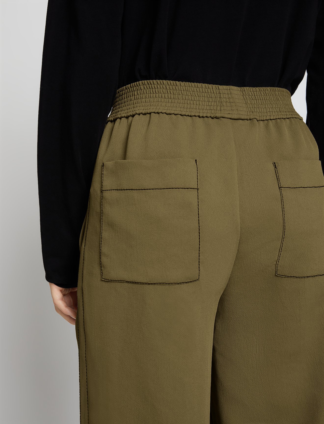 Rumpled Pique Pajama Pants #3
