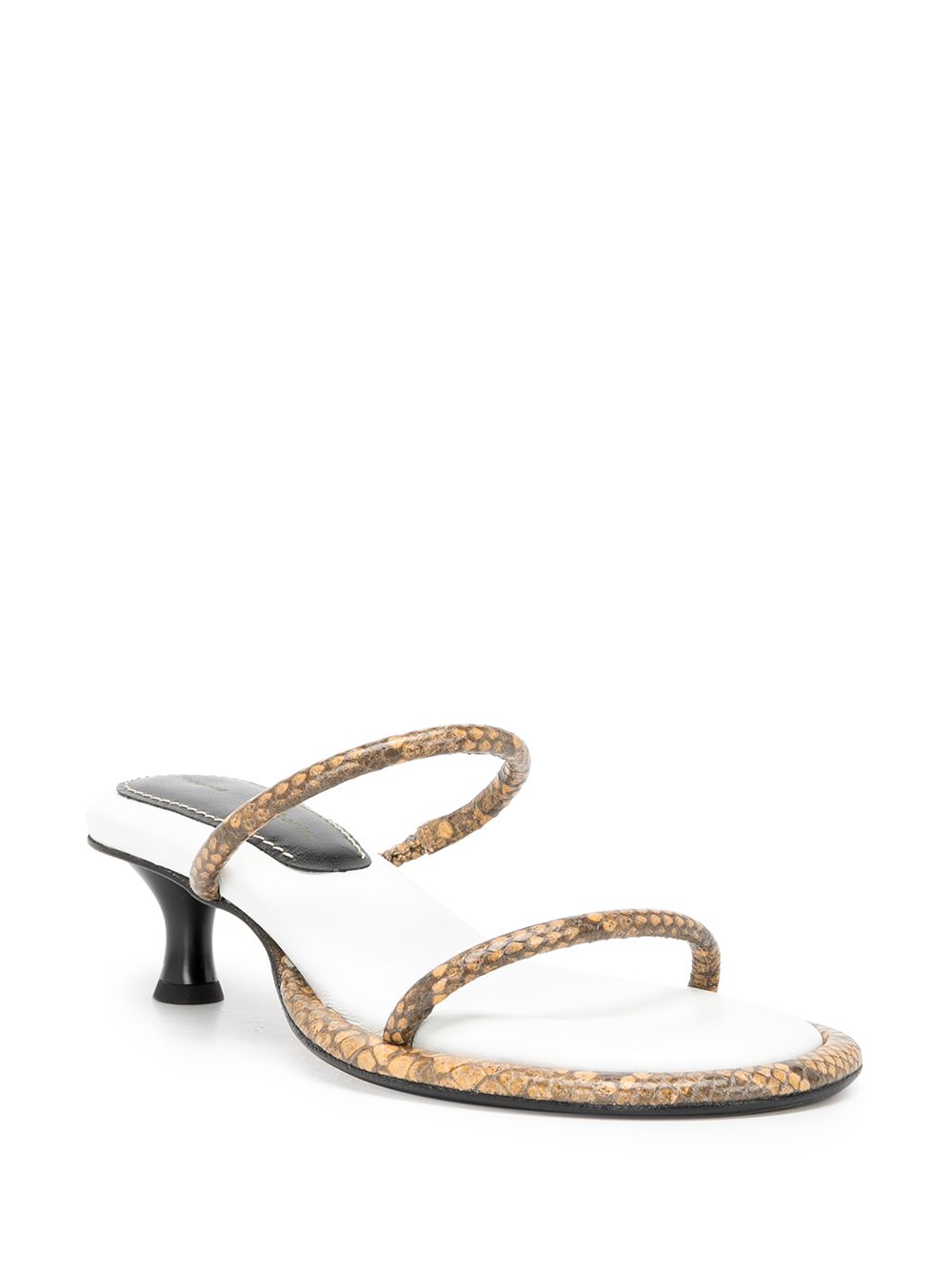 Proenza Schouler Pipe sandalen met bandjes - Beige