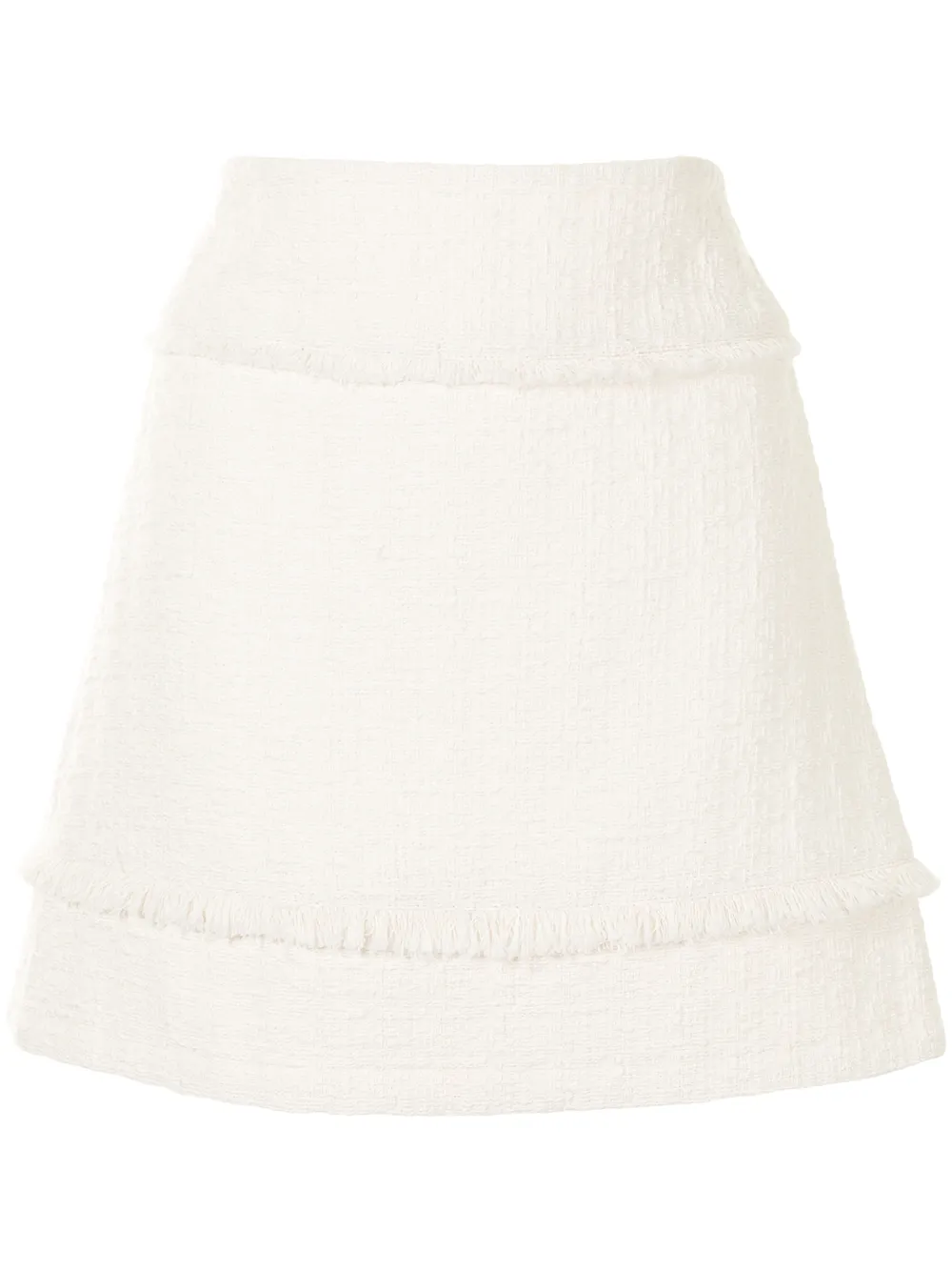 фото Proenza schouler white label твидовая юбка мини а-силуэта