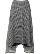 Image 1 of Proenza Schouler White Label broderie-anglaise asymmetric skirt
