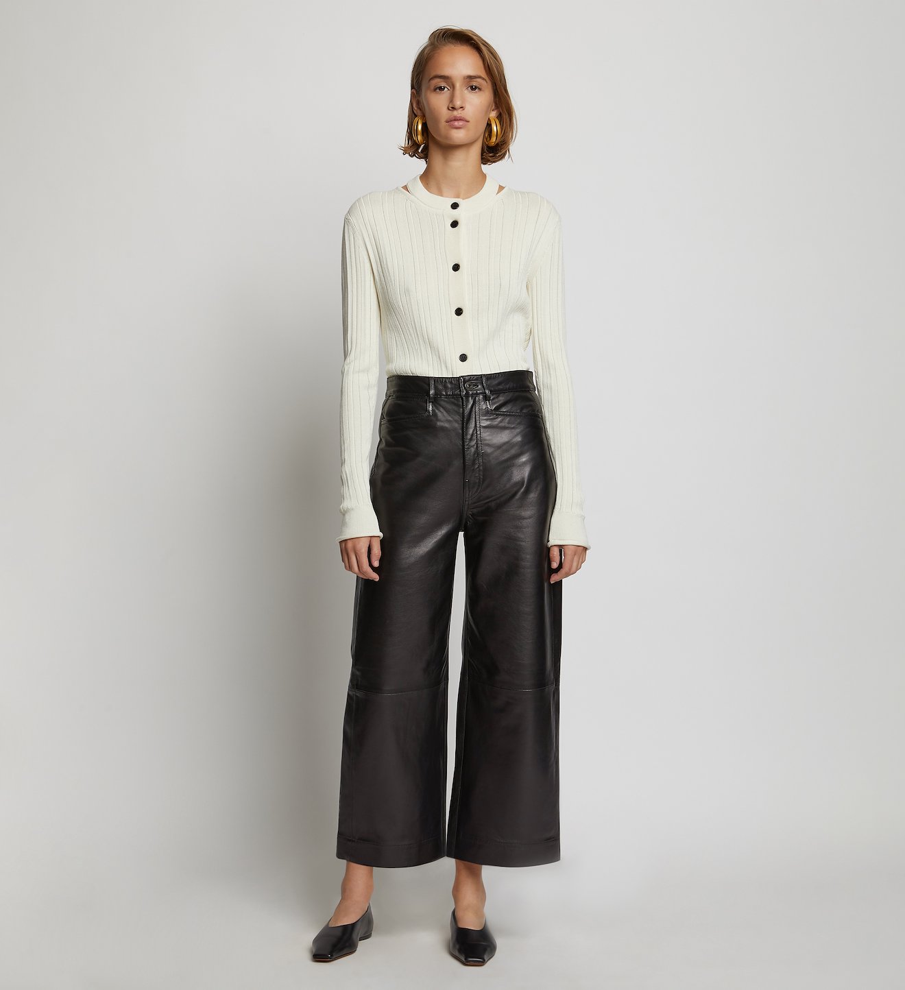 Leather Culottes