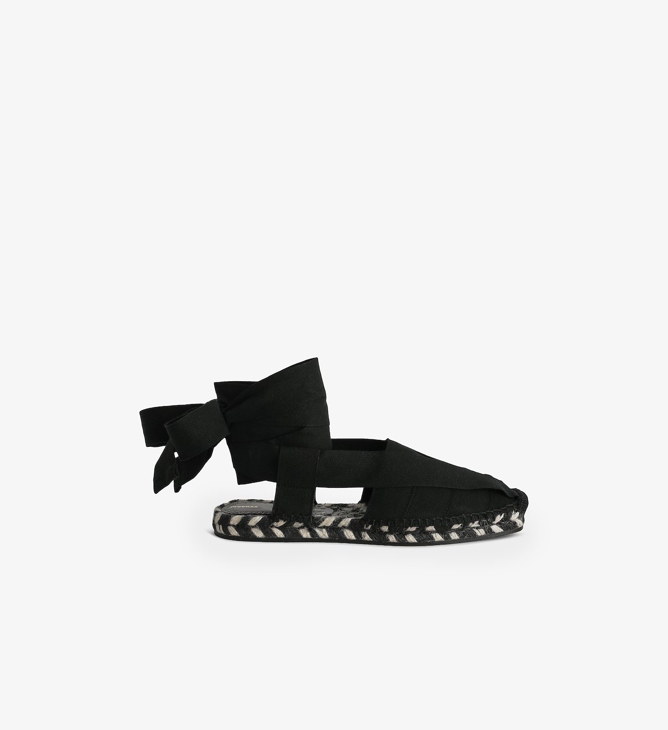 Espadrille Ankle Wrap Slippers