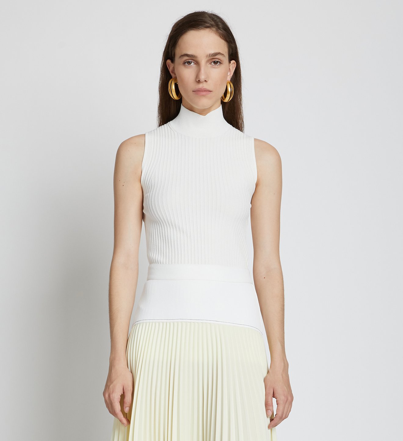Cut Out Knit Top