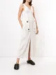 Image 2 of Proenza Schouler button-detail sleeveless midi dress