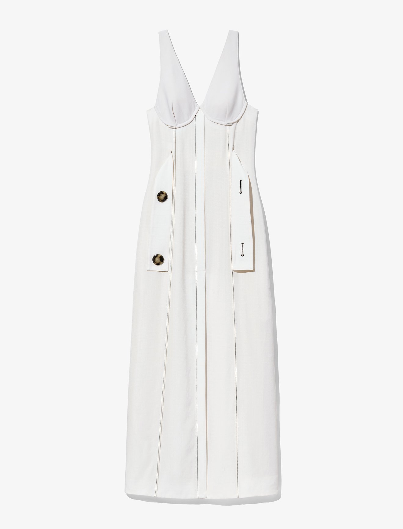 Silk Viscose Belted Dress #4