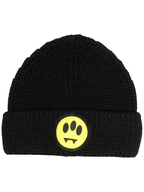 BARROW smiley knitted beanie hat