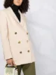 Balmain peak lapels double-breasted blazer