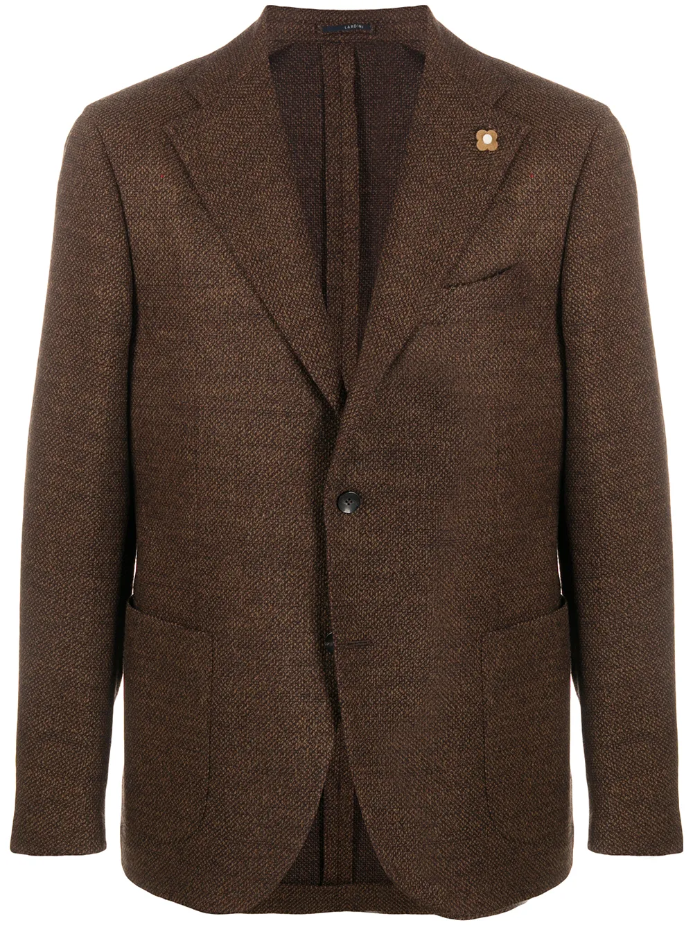 Lardini Wollen blazer Bruin