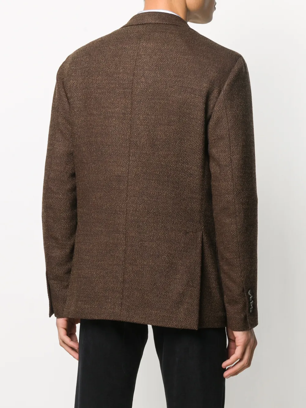 Lardini Wollen blazer Bruin