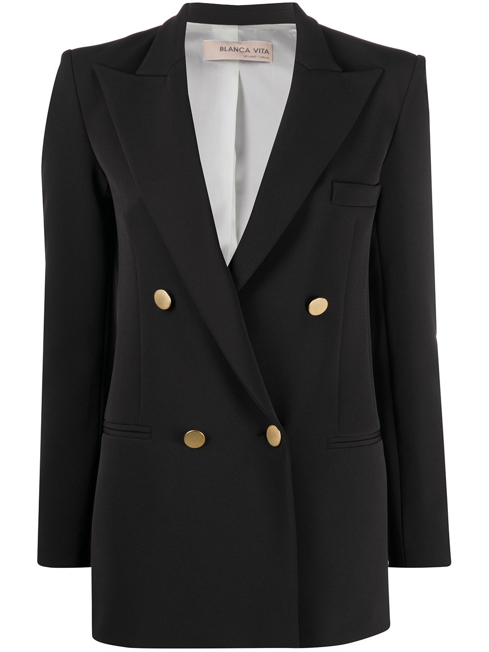 фото Blanca vita double-breasted blazer