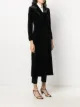 Blanca Vita velvet double-breasted coat