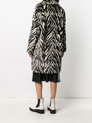 oversized zebra coat展示图